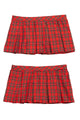 #160 Z.Z.B.E. Mini Skirt Red | c. 209 | Size 10/12