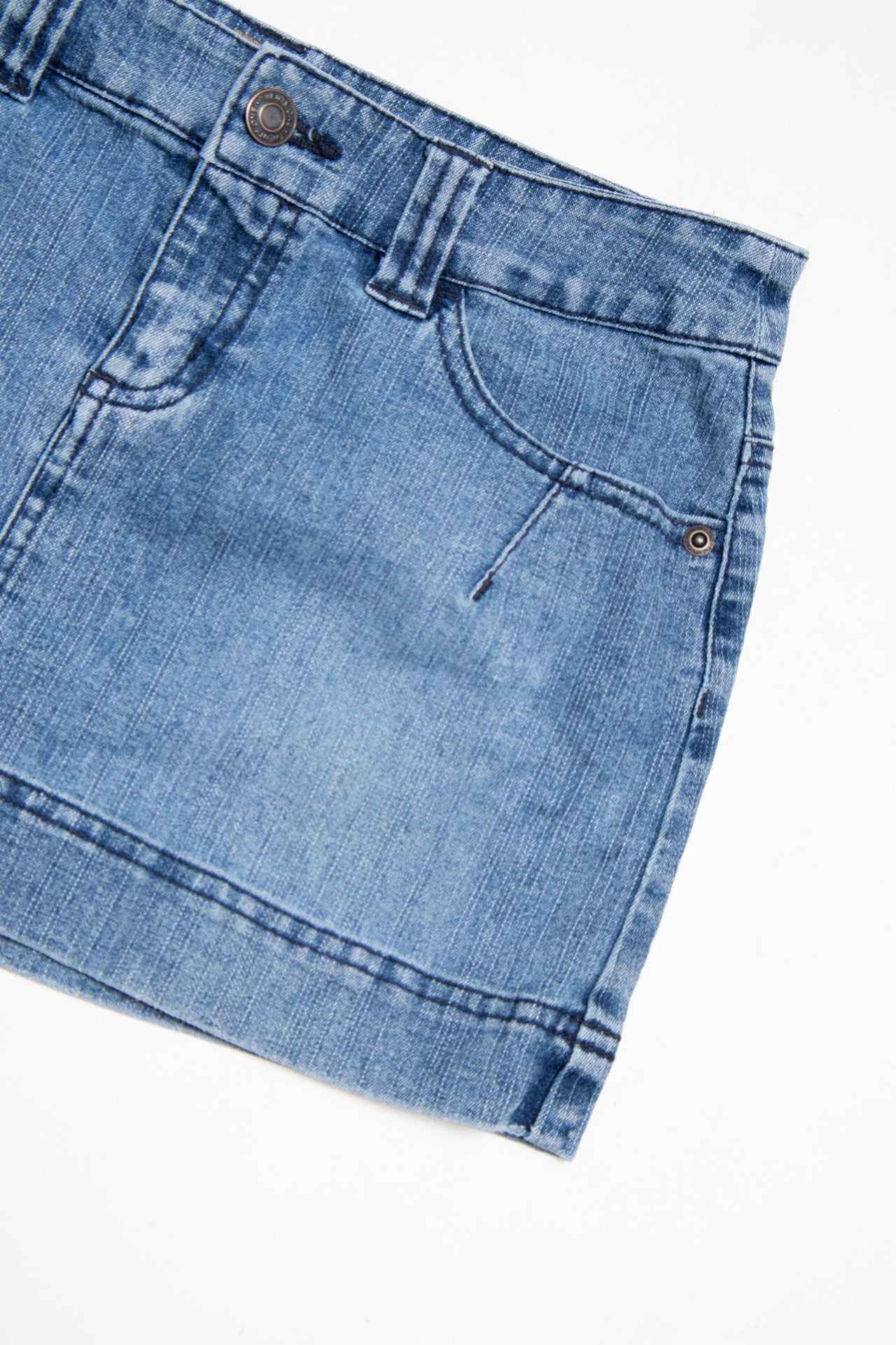 #077 Gap Mini Skirt Blue | c. 204 | Size 6