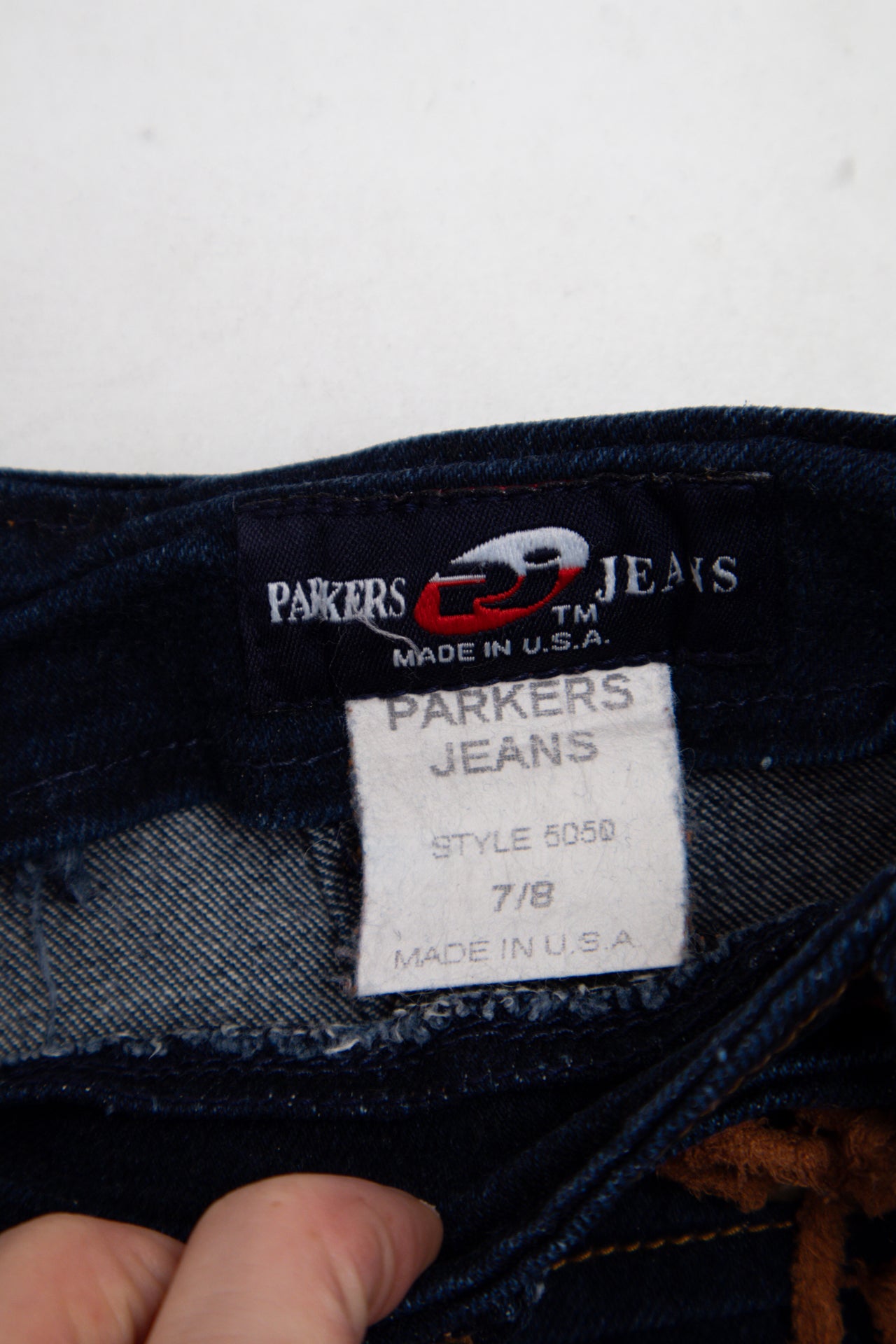 #007 Parker's Jeans Jeans Blue | c. 206 | Size 8