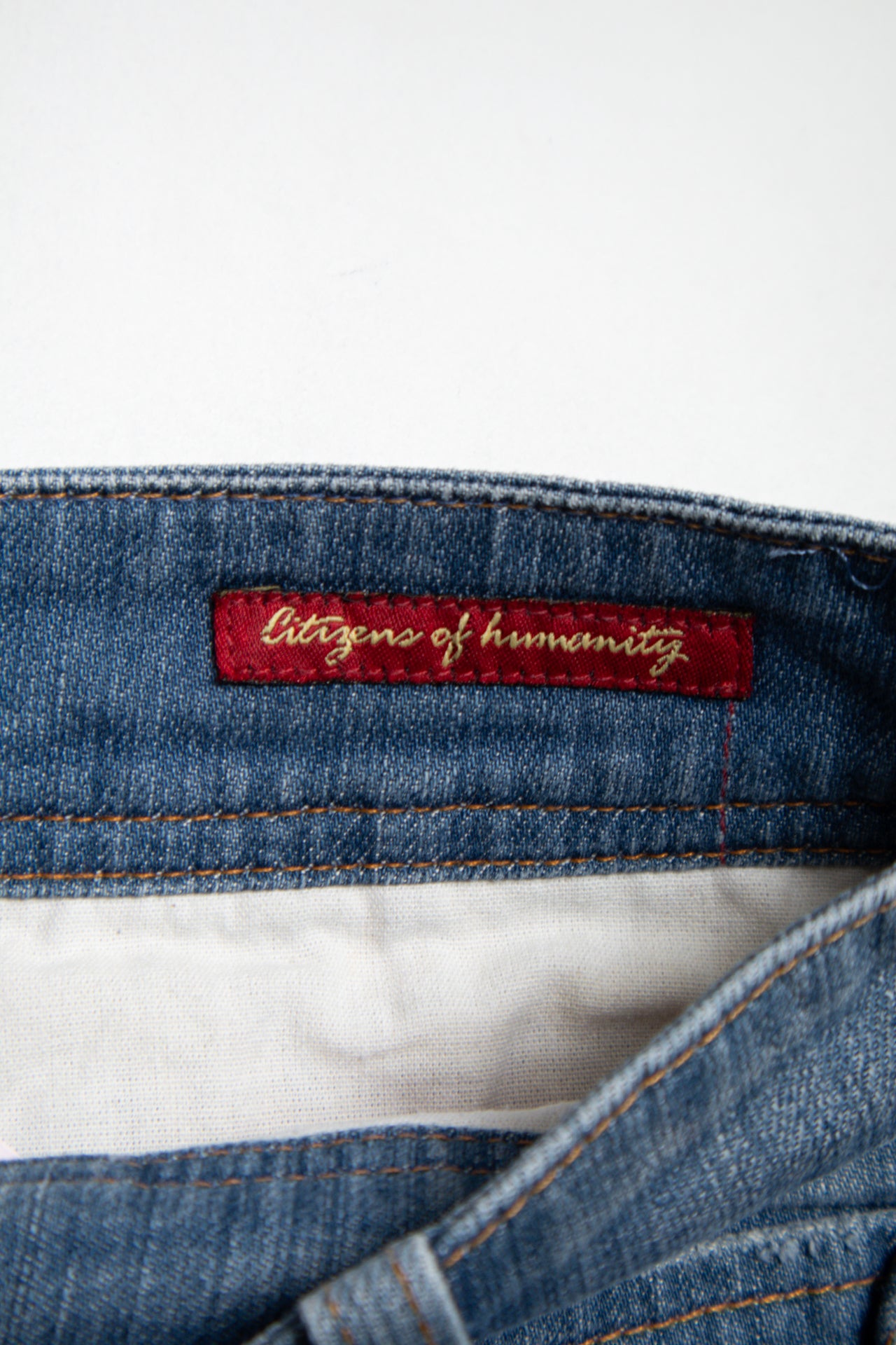 #176 Citizens Of Humanity Denim Mini Skirt Blue | c. 191 | Size 6/8