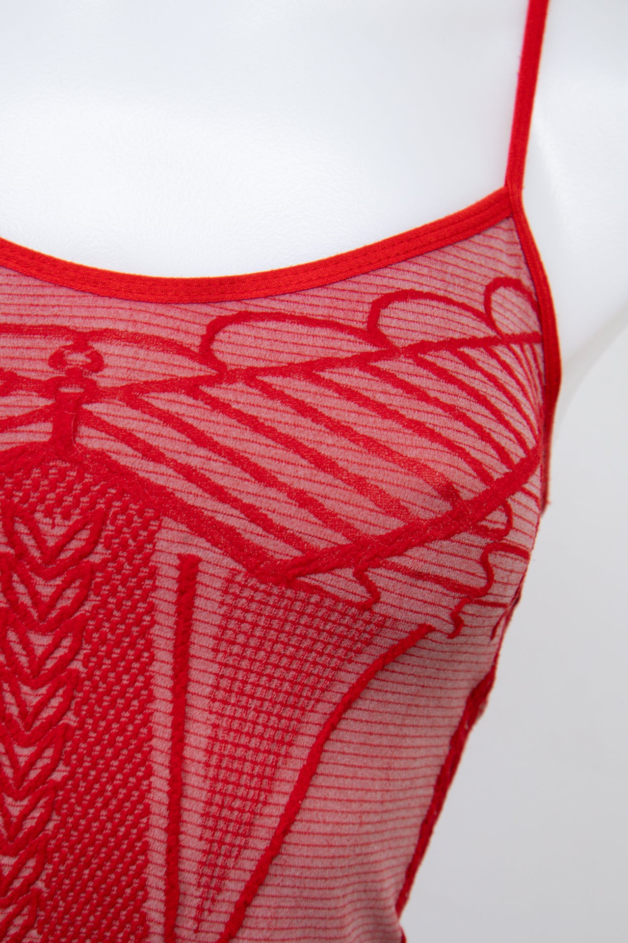 #021 Cami Top Red | c. 200 | Size 8