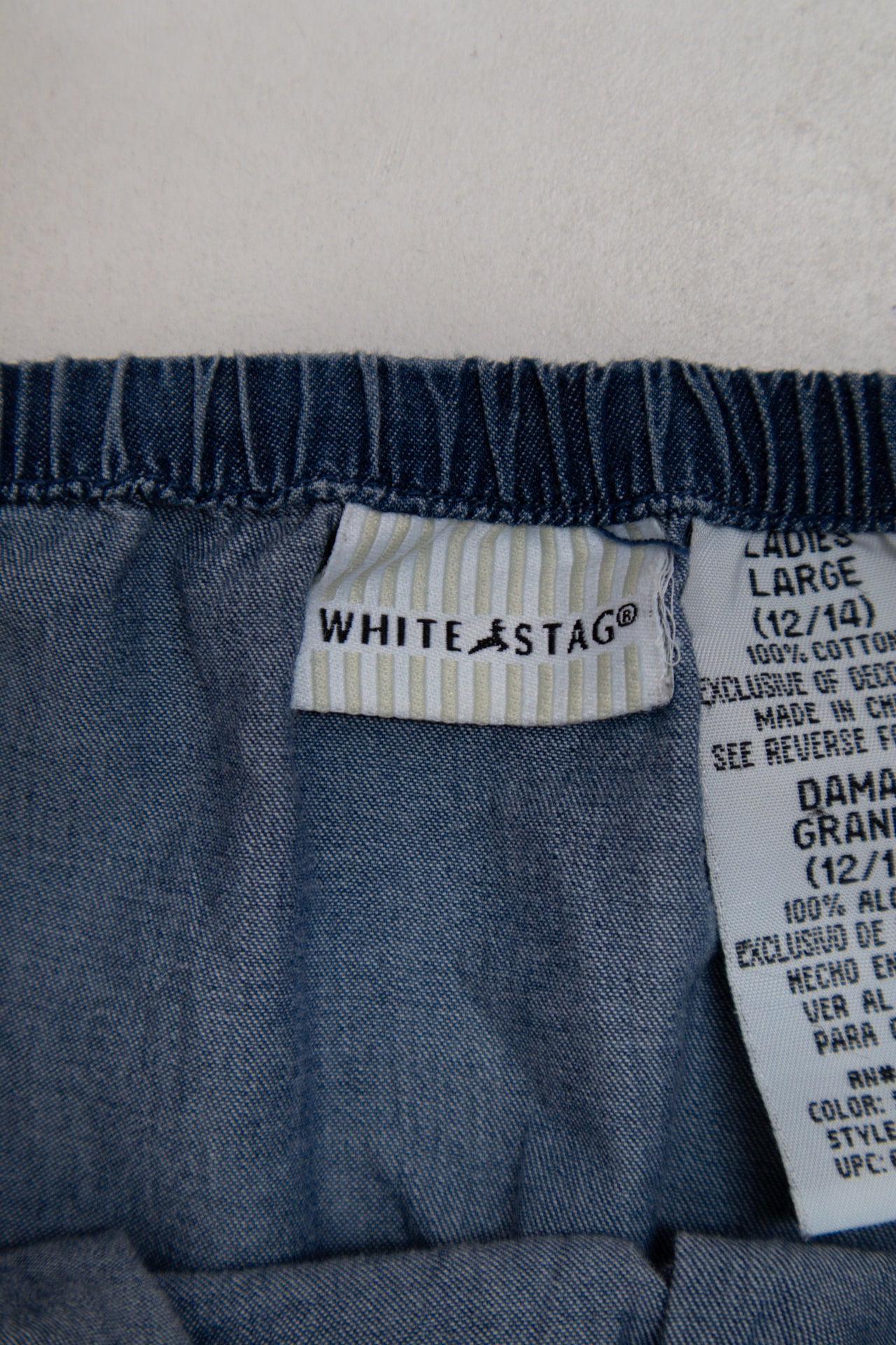#44 White Stag Skirt Blue | c. 187 | Size 12