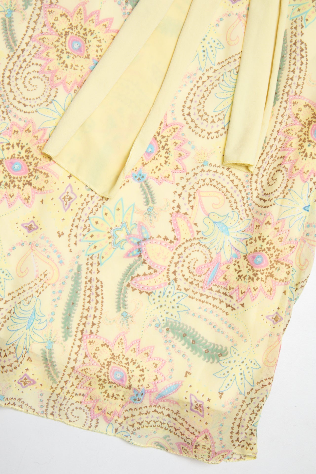 #160 Tempted Hearts Skirt Yellow | c. 207 | Size 8