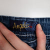 #111 Angels Capris Blue | c. 209 | Size 14