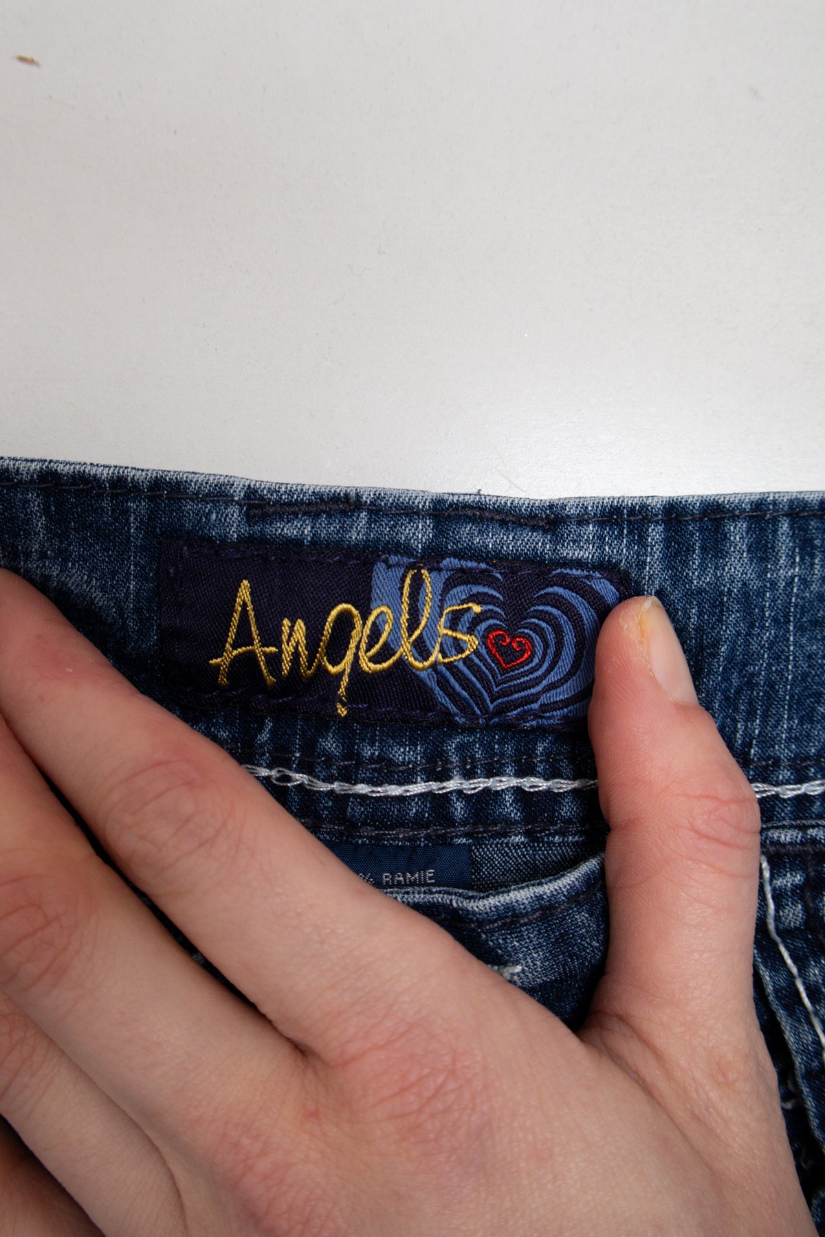 #111 Angels Capris Blue | c. 209 | Size 14