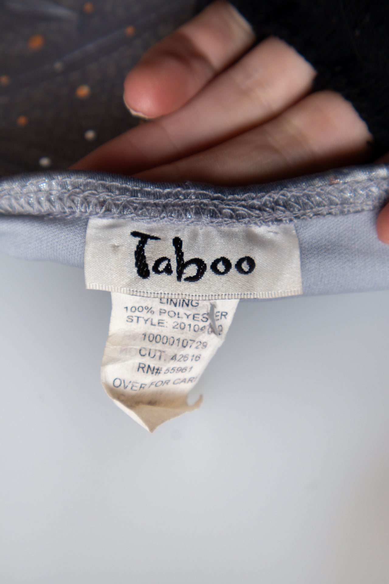 #97 Taboo Camisole Top Gray | c. 189 | Size 8