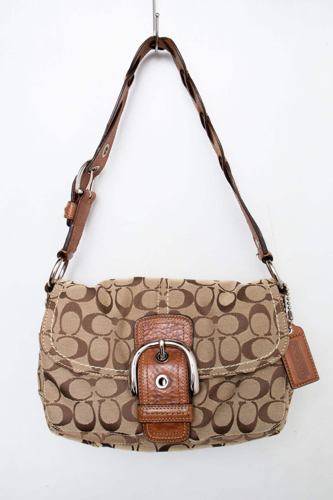 #179 Coach Shoulder Bag Brown | c. 202 | Size