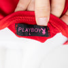#09 Playboy T-shirt Red | c. 180 | Size 12