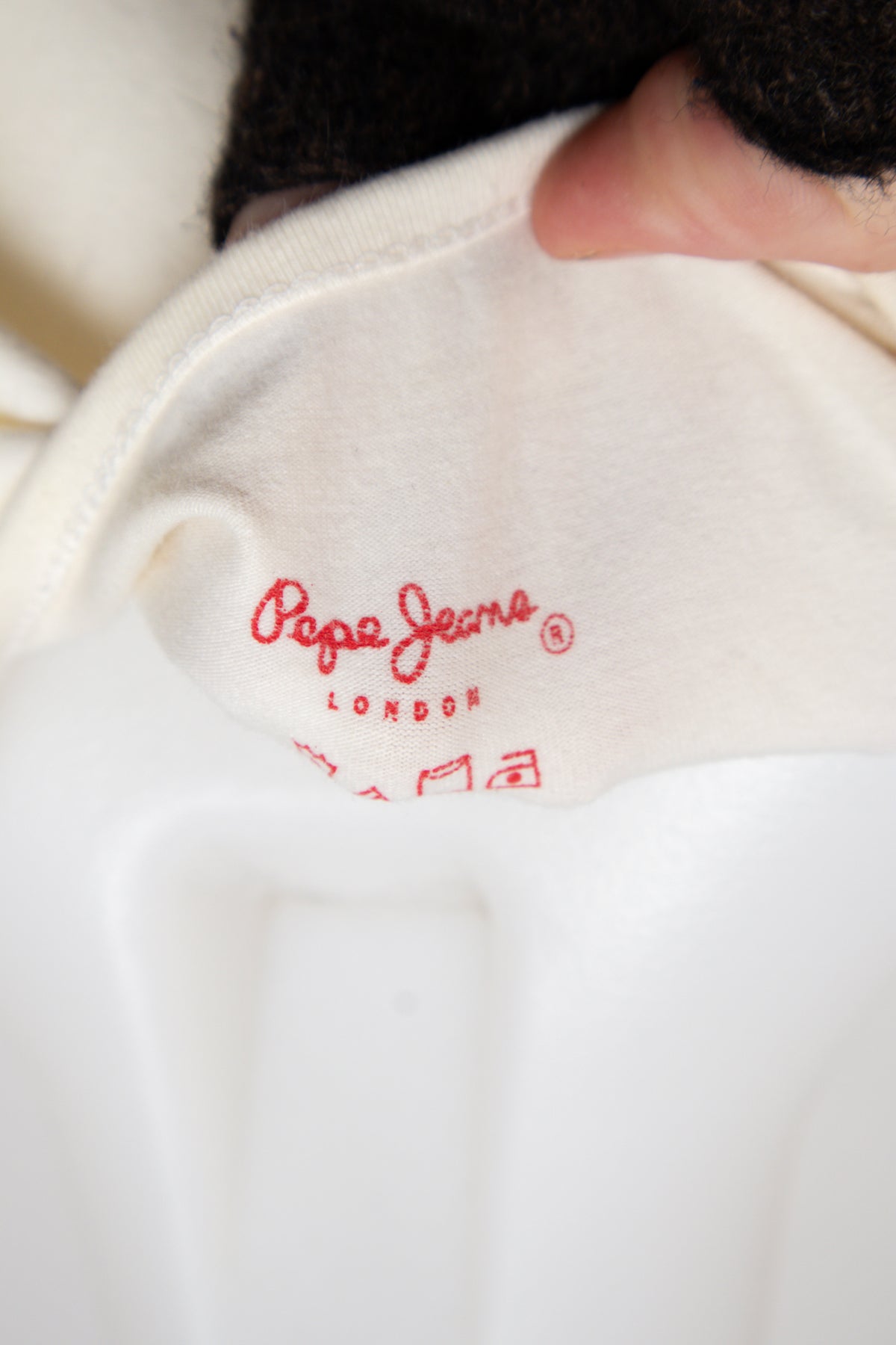 #071 Pepe Jeans T-shirt White | c. | Size 12