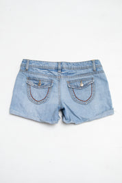 #196 So Booty Short Blue | c. 209 | Size 8