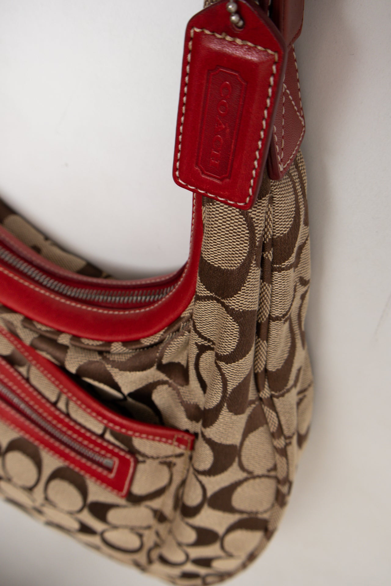 #199 Coach Shoulder Bag Brown | c. 190 | Size