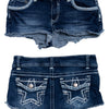 #96 Rue21 Denim Shorts Blue | c. 184 | Size 8
