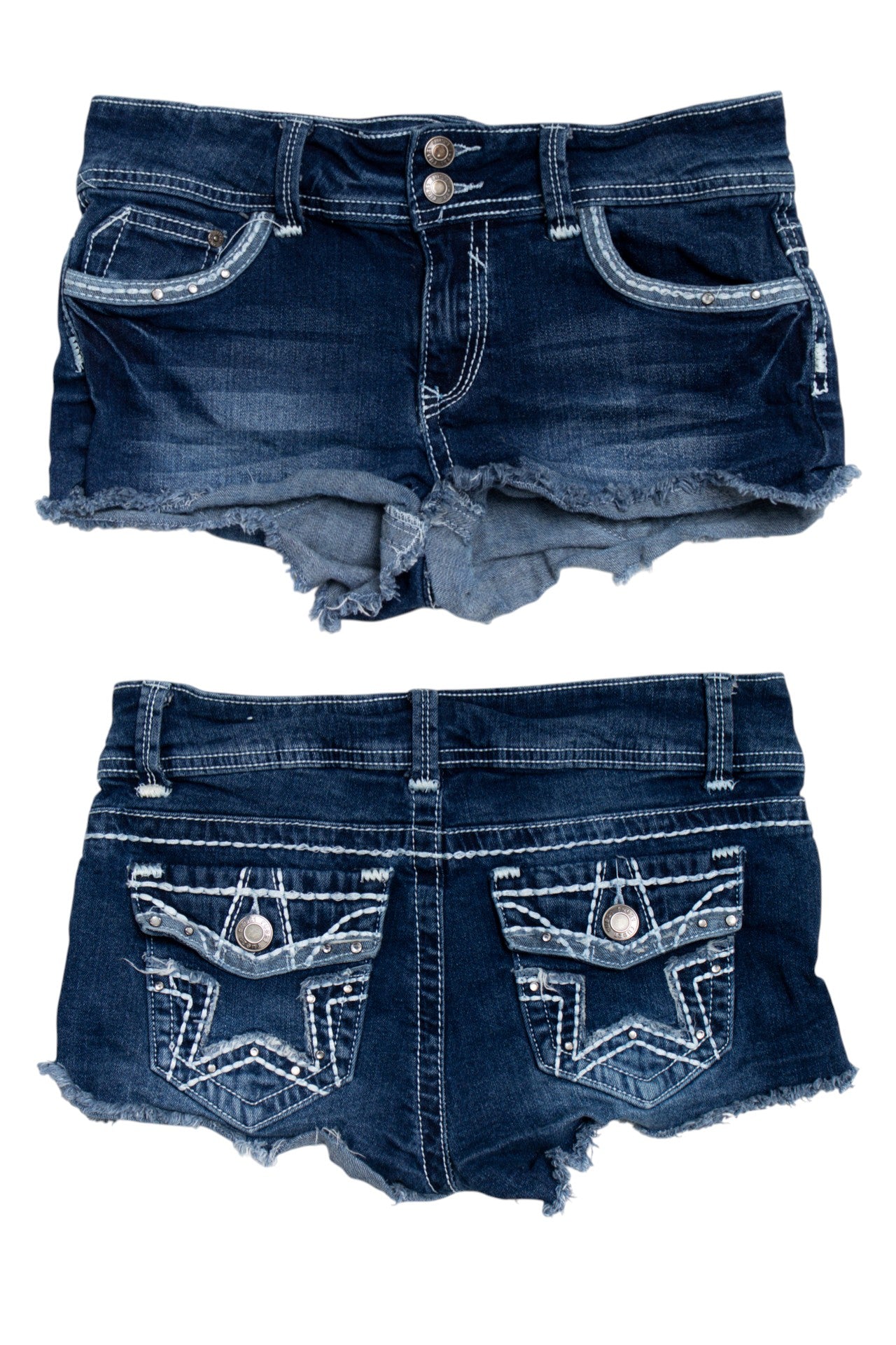 #96 Rue21 Denim Shorts Blue | c. 184 | Size 8