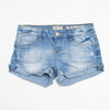#086 Indigo Rein Denim Shorts Blue | c. 204 | Size 6