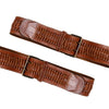 #143 Giorgio Armani Italian Leather Belt Brown | c. 209 | Size