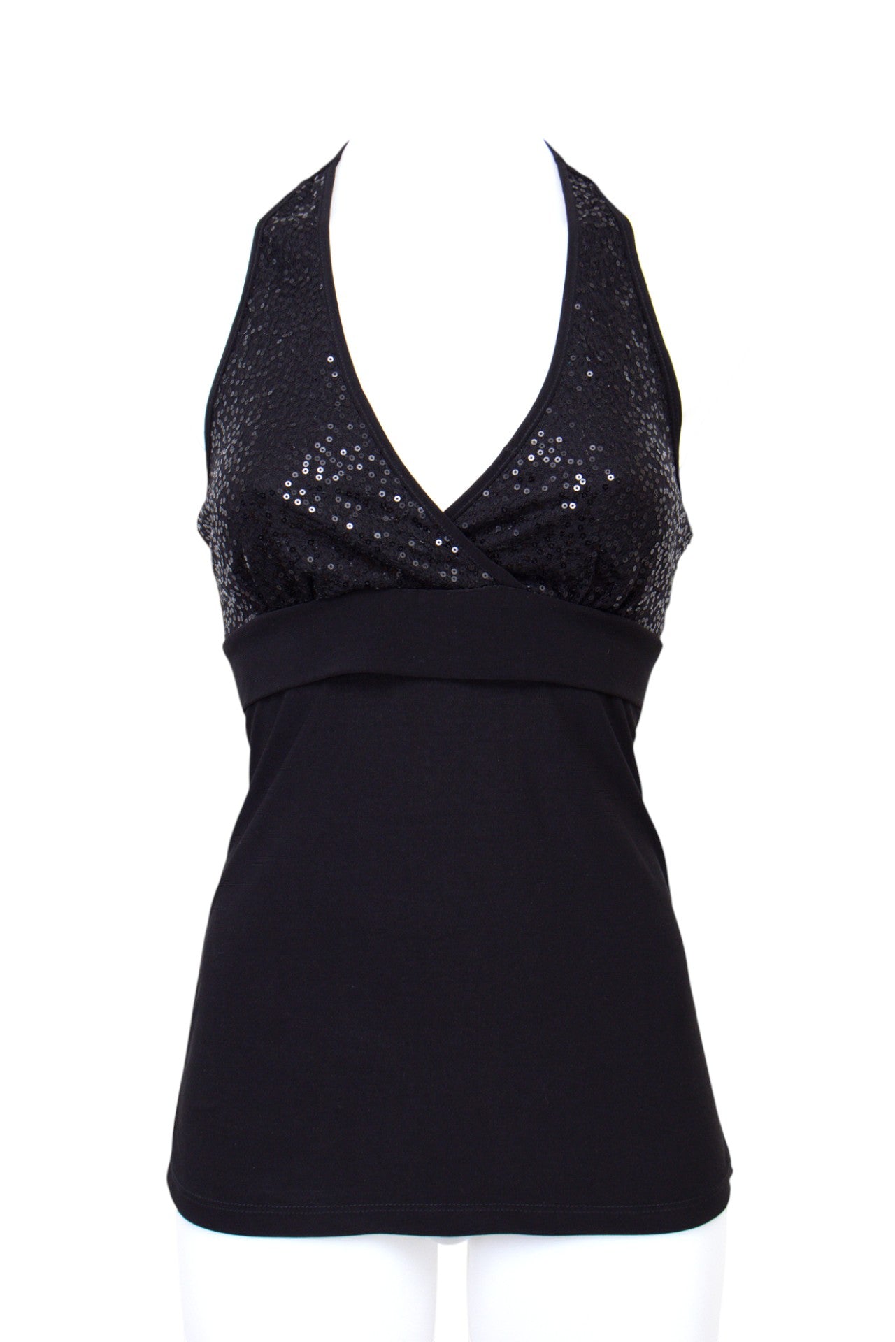 #059 Lipstick Halter Top Black | c. 200 | Size 10
