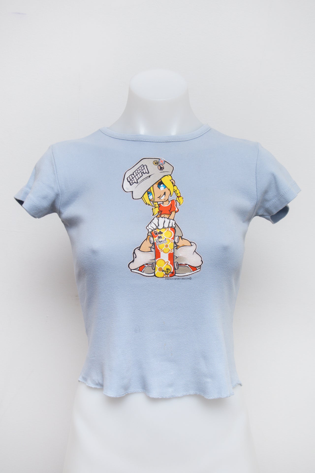 #81 Spirit T-shirt Blue | c. 193 | Size 6