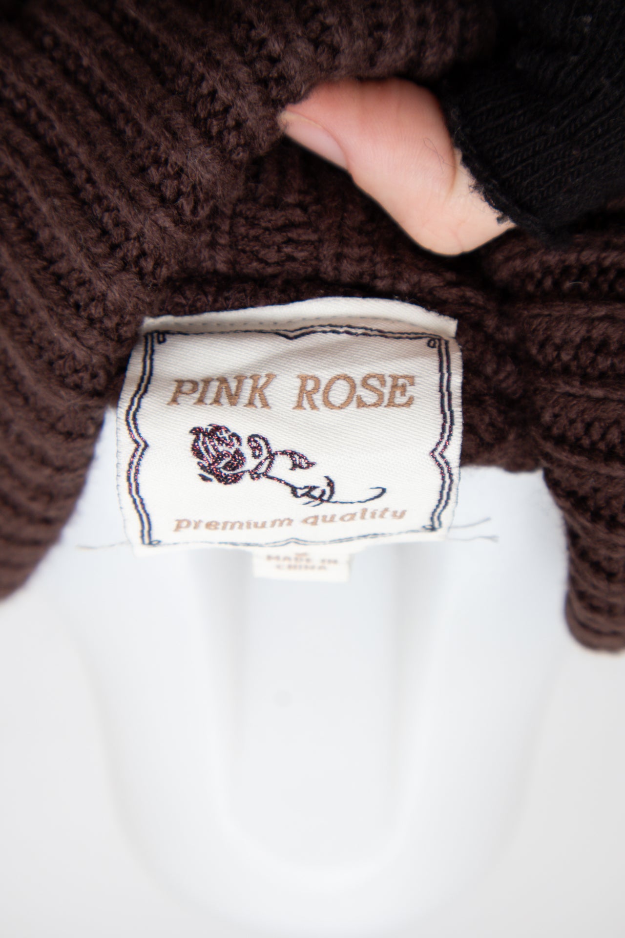 #132 Pink Rose Camisole Brown | c. 194 | Size 8