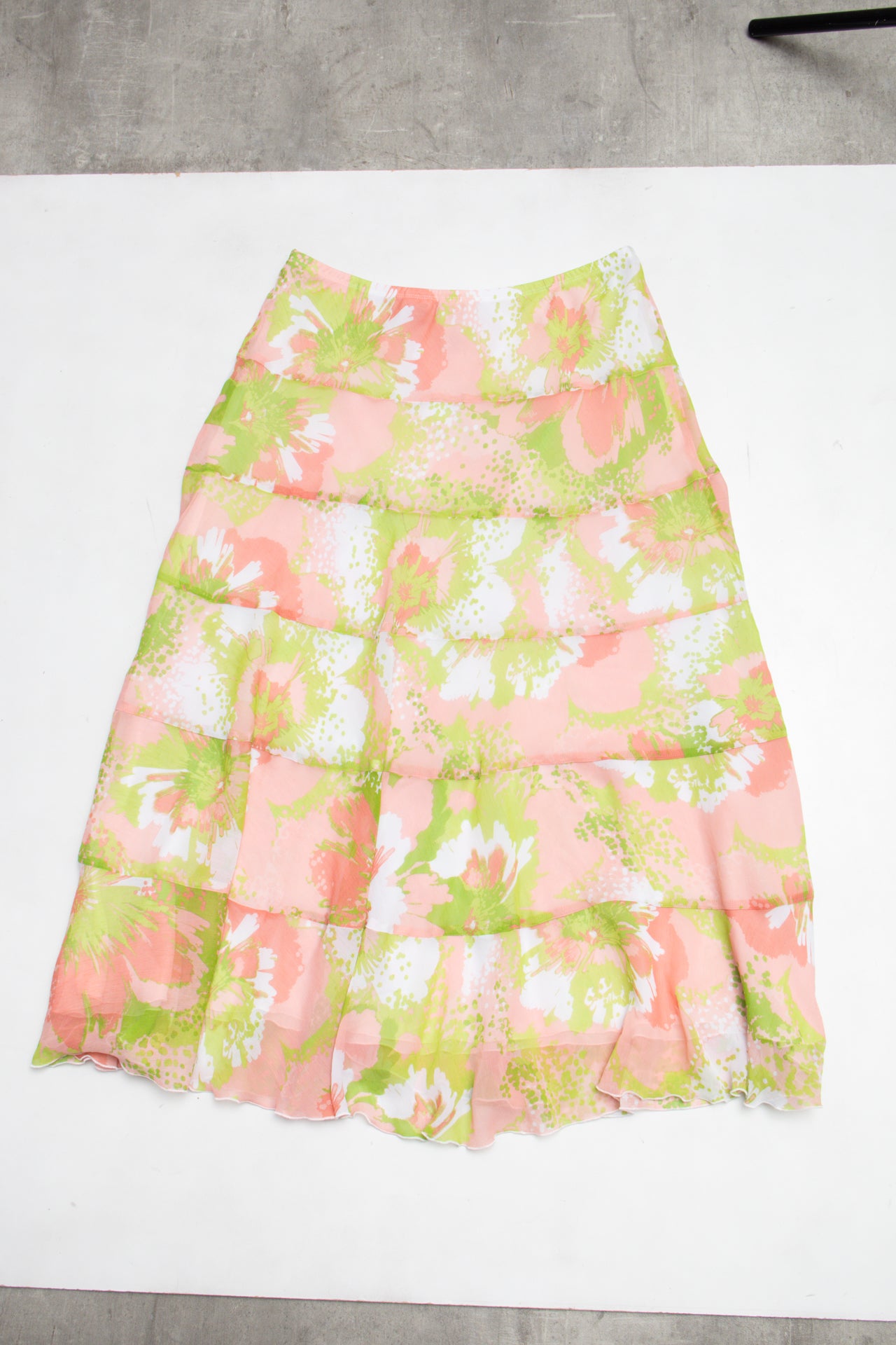 #104 Ruby Rd. Long Skirt Pink | c. 213 | Size 8