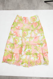 #104 Ruby Rd. Long Skirt Pink | c. 213 | Size 8
