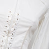 #062 Carina Long Sleeve White | c. 209 | Size 8