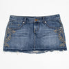 #078 X2 Mini Skirt Blue | c. 204 | Size 8