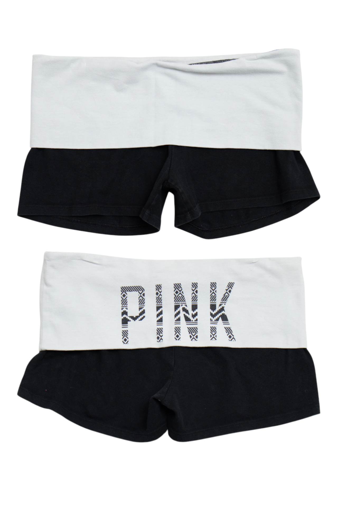 #110 Victoria's Secret Pink Shorts Black | c. 202 | Size 8