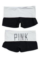 #110 Victoria's Secret Pink Shorts Black | c. 202 | Size 8