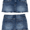 #057 Denim Mini Skirt Blue | c. 204 | Size 12
