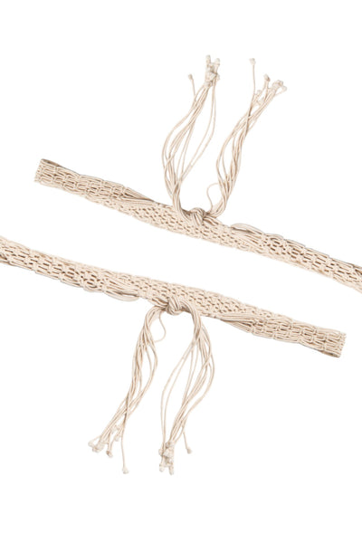 #28 Woven Belt Beige | c. 188