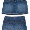 #160 Lei Mini Skirt Blue | c. 200 | Size 8/10