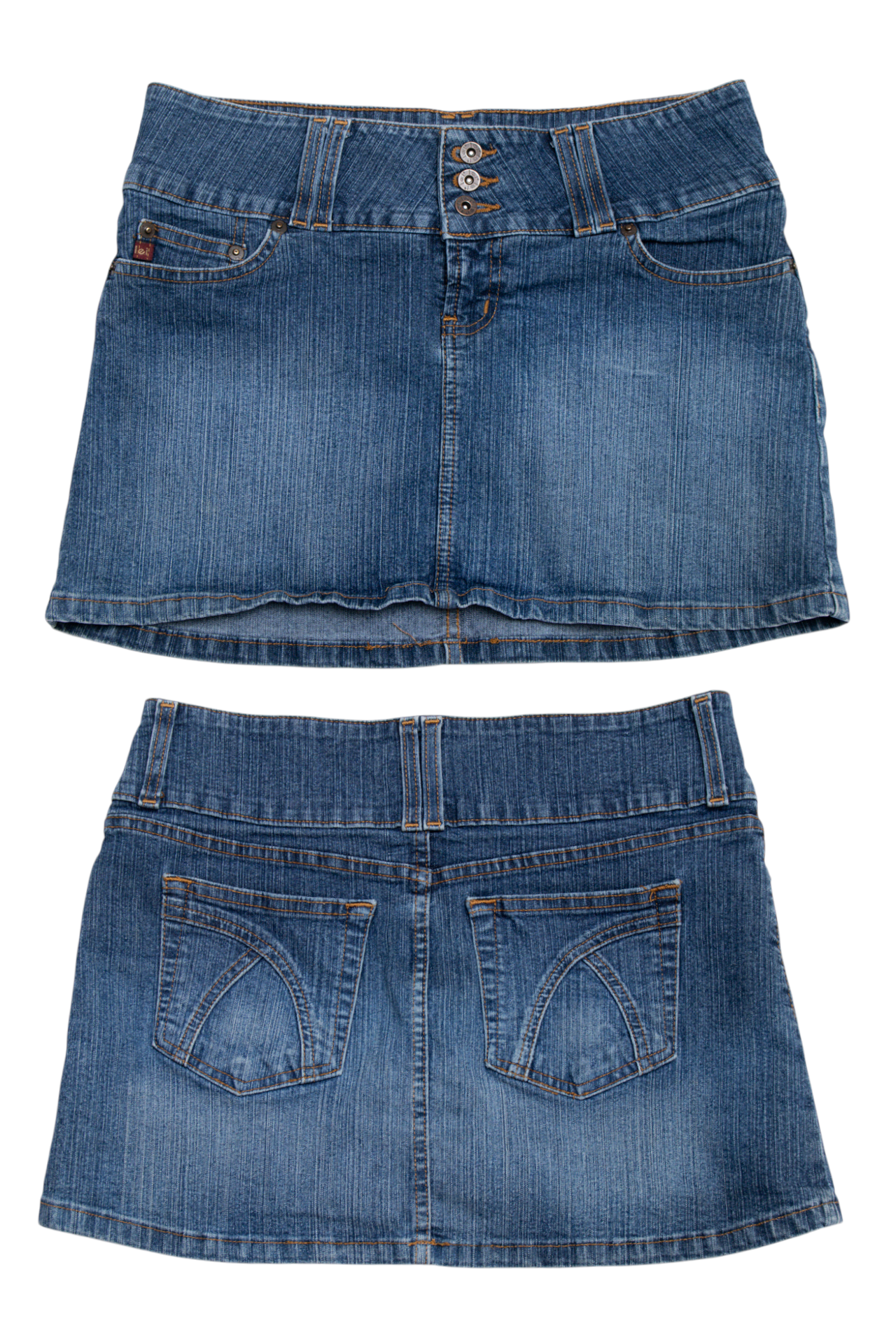 #160 Lei Mini Skirt Blue | c. 200 | Size 8/10