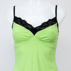 #028 Illusion Cami Top Green | c. 200 | Size 8