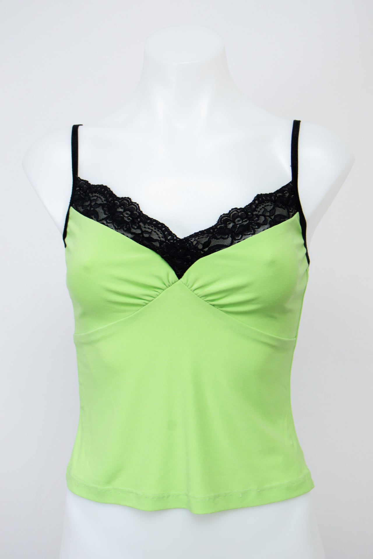 #028 Illusion Cami Top Green | c. 200 | Size 8