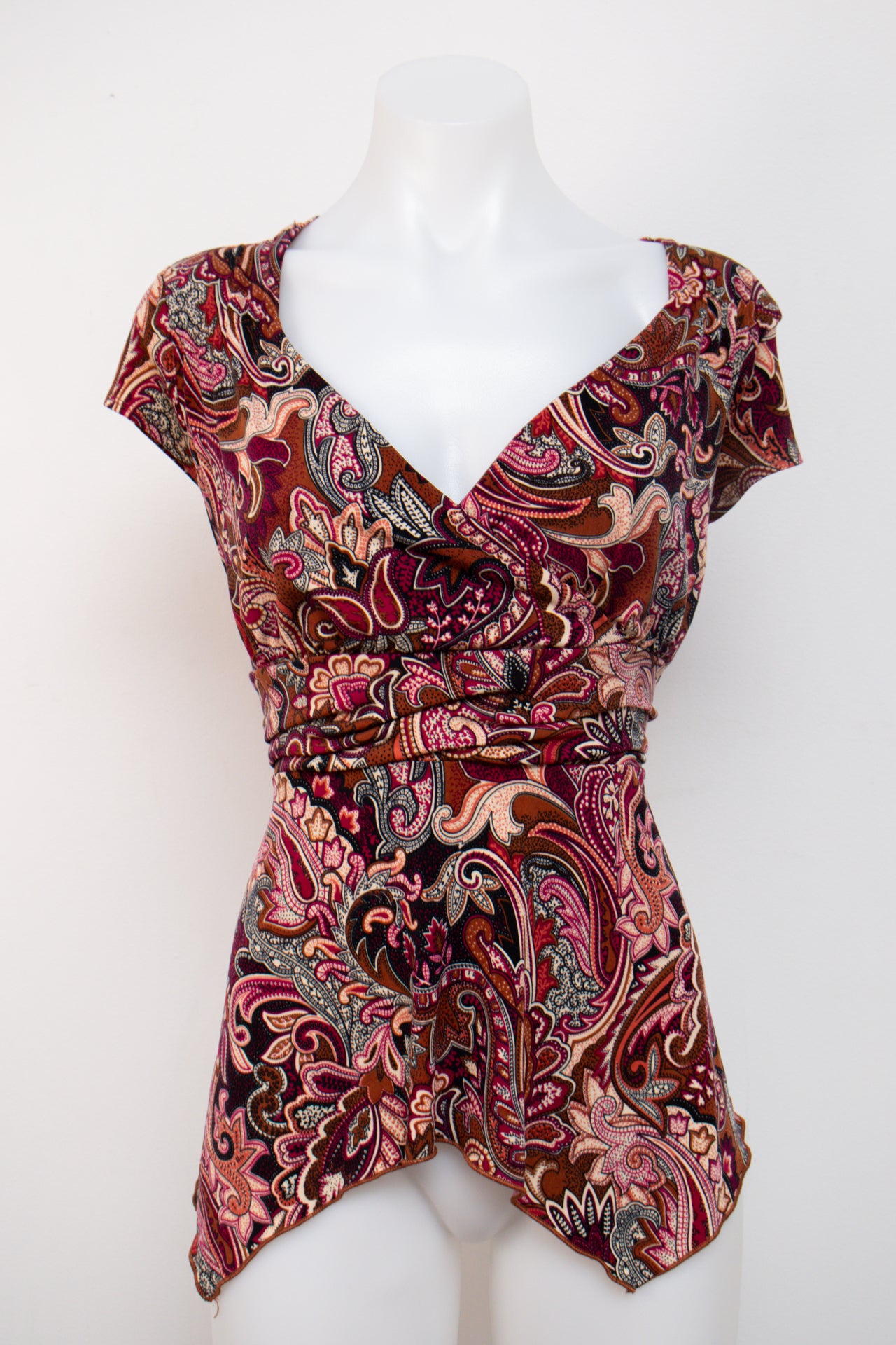 #092 Studio 1940 Camisole Top Red | c. | Size 12