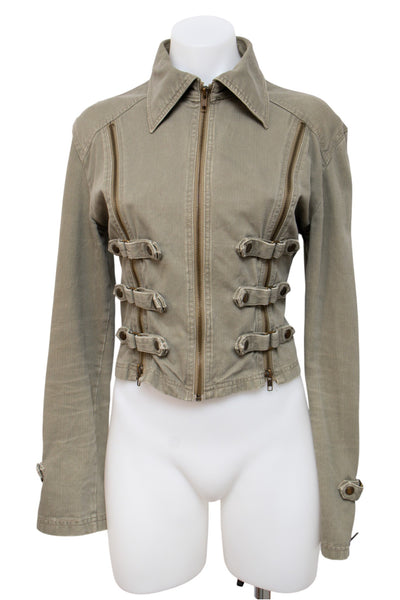 #058 Jennyfer Jacket Beige | c. 203 | Size 8