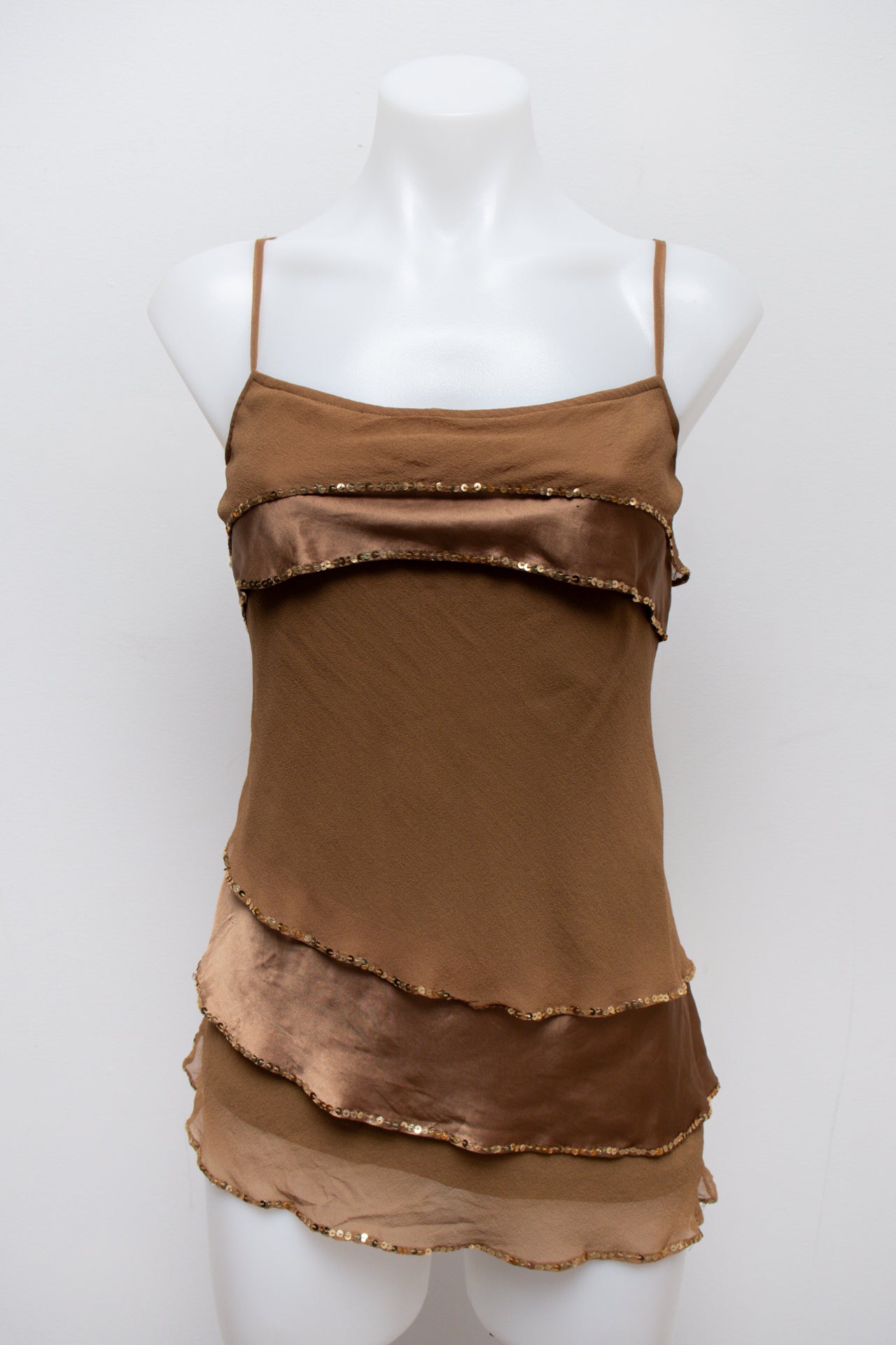 # She'ds Cami Top Brown | c. 192 | Size 8