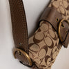 #201 Coach Shoulder Bag Brown | c. | Size
