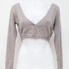 #125 3SuissesCollection Cami Top Gray | c. 195 | Size 8