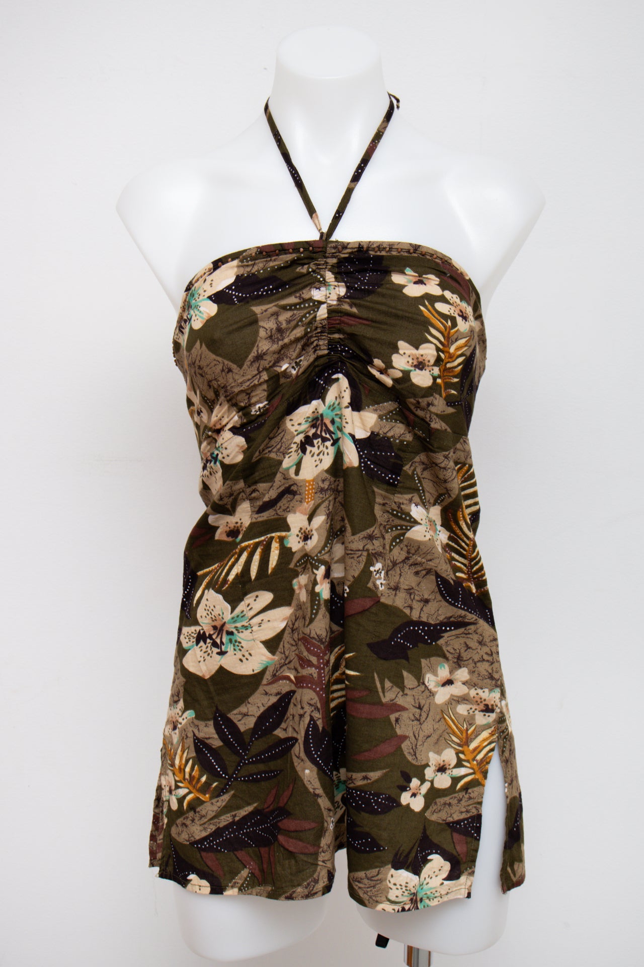 #34 Mim Cami Top Green | c. 197 | Size 10
