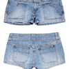 #083 Aeropostale Denim Shorts Blue | c. 204 | Size 8