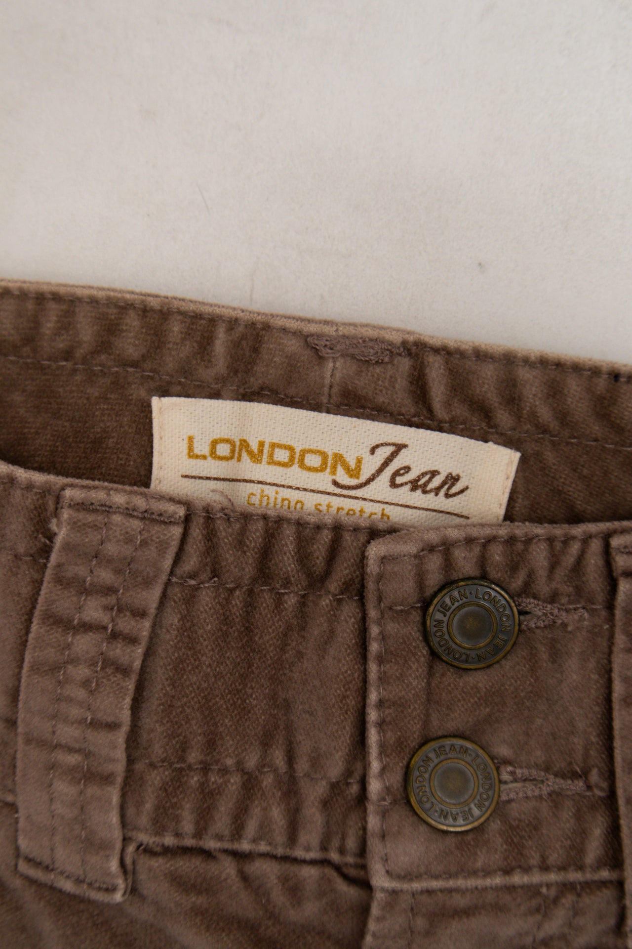 #36 London Jean Pants Brown | c. 187 | Size 8