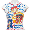 #085 Zara T-shirt White | c. 202 | Size 8