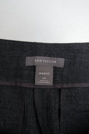 #148 Ann Taylor Capris Gray | c. 212 | Size 10/12 (refer to measurements)