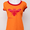 #085 Vero Moda T-shirt Orange | c. 199 | Size 10