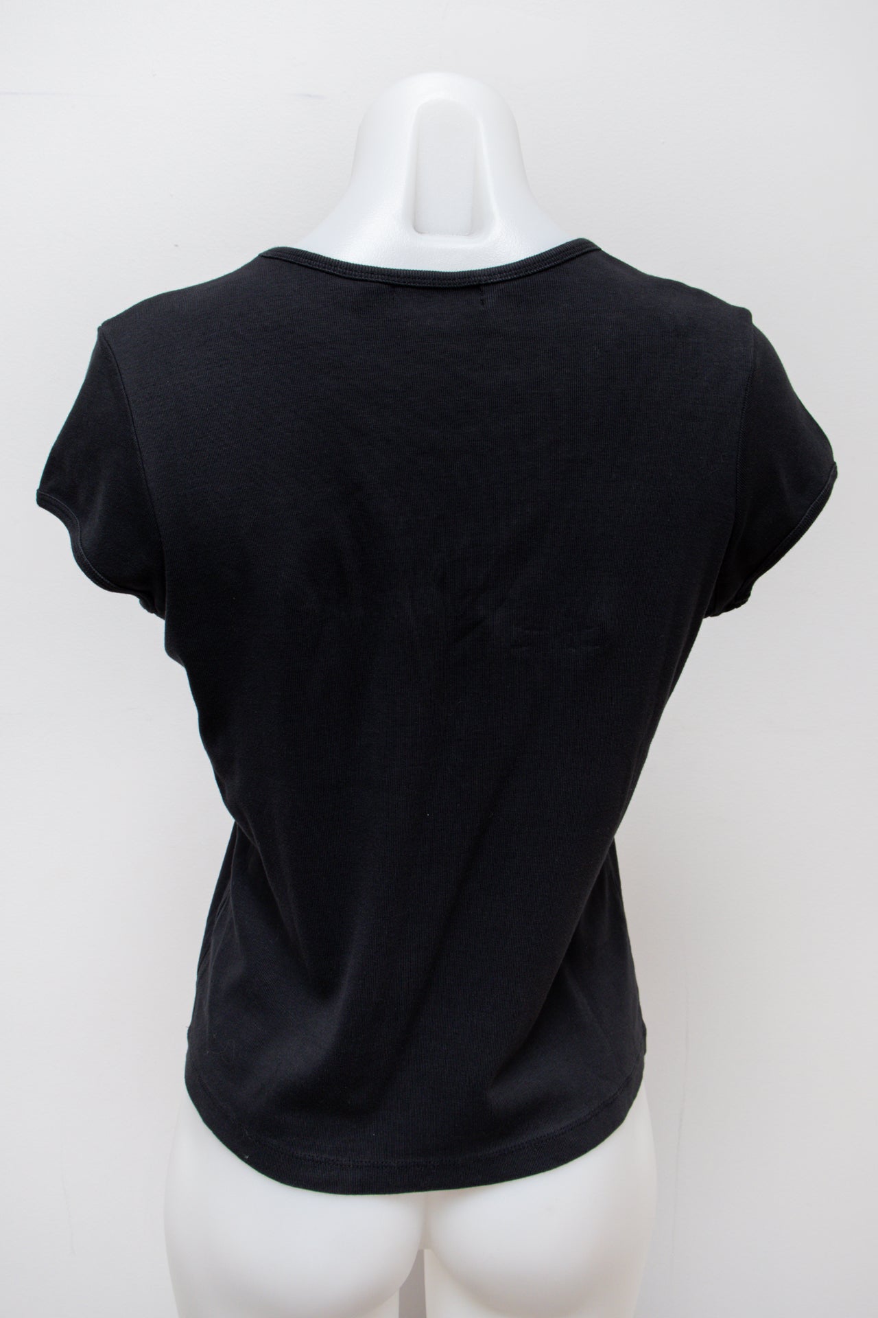 #44 Zara T-shirt Black | c. 191 | Size 12