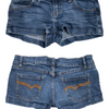 #097 Wet Seal Denim Shorts Blue | c. 201 | Size 6