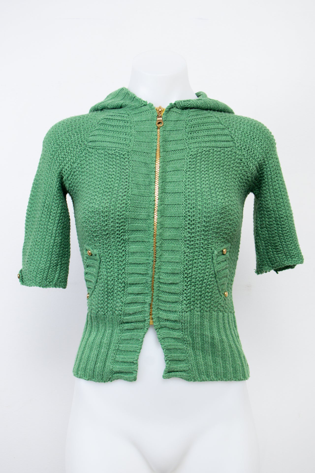 #112 Belle Du Jour Camisole Top Green | c. 207 | Size 8