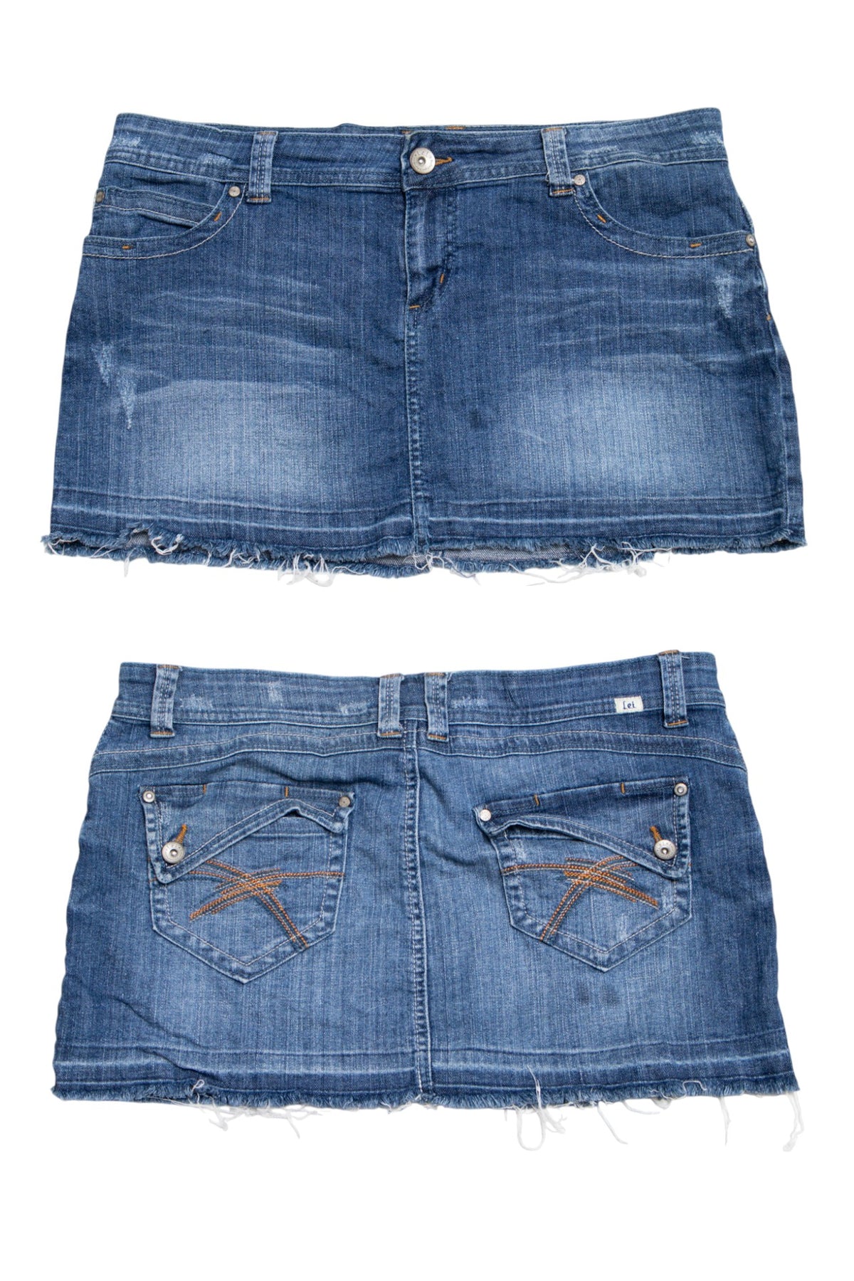 #176 L.e.i. Mini Skirt Blue | c. 209 | Size 12