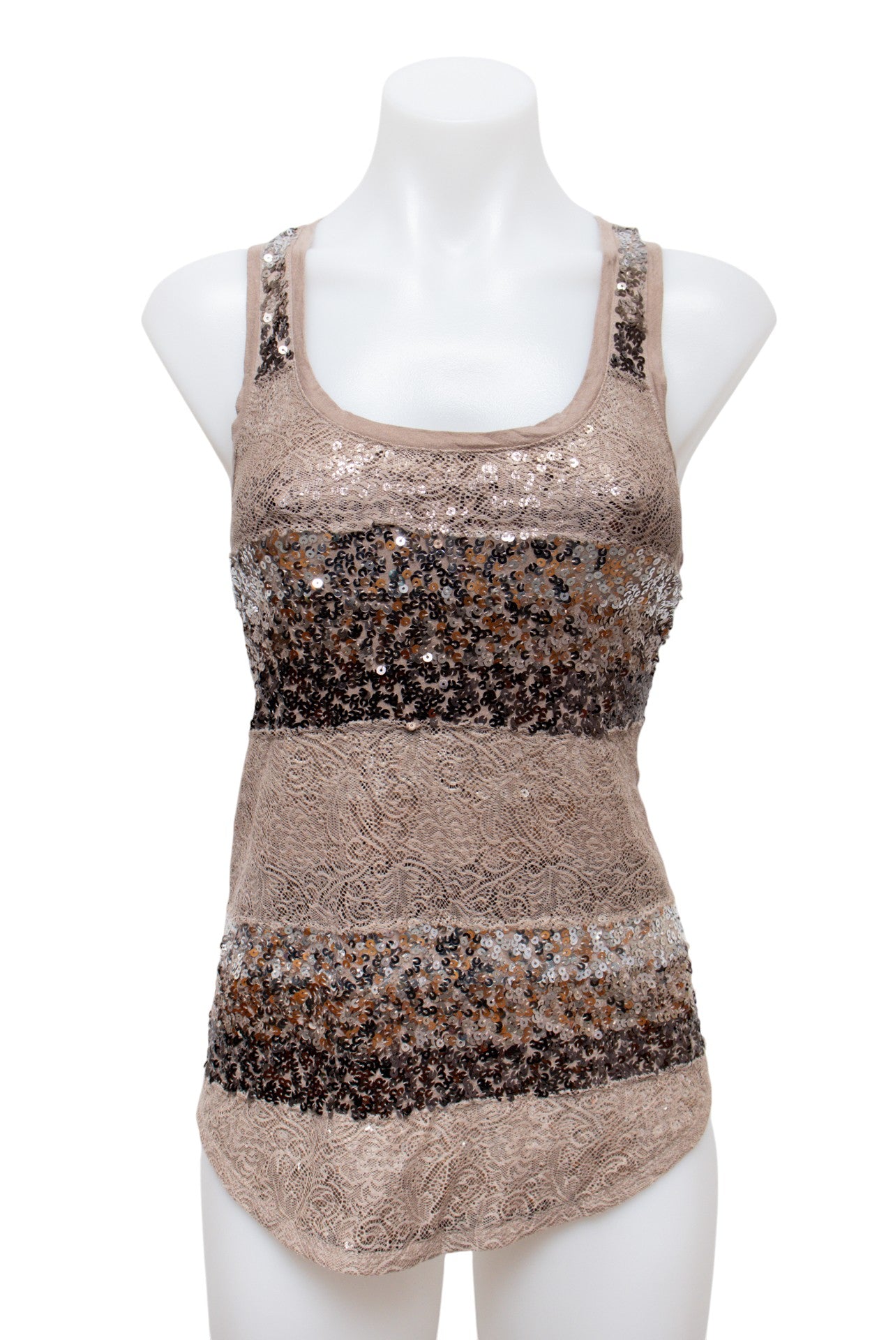 #20 Express Tank Top Beige | c. 193 | Size 8